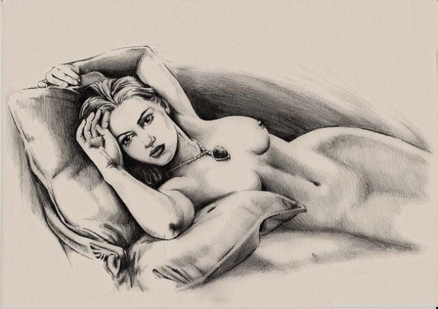 nude sketches ex girlfriend Sex Pics Hd