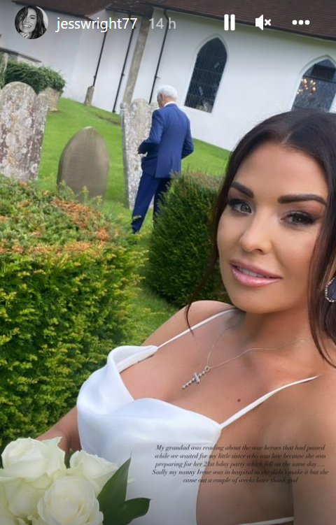 Towies Jess Wright Shares Stunning Never Before Seen Wedding Snaps Shemazing